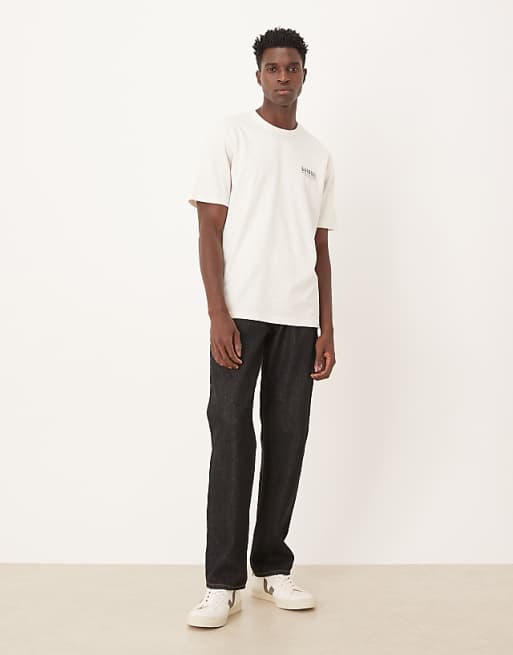 Barbour Glencorse Relaxed Graphic T-shirt In Whisper White