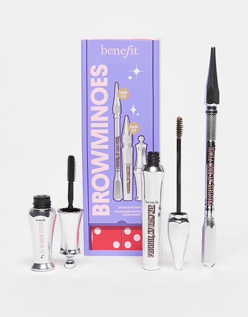 Benefit Browminoes 2.5 Eyebrow Makeup 3-piece Gift Set - 51% Saving