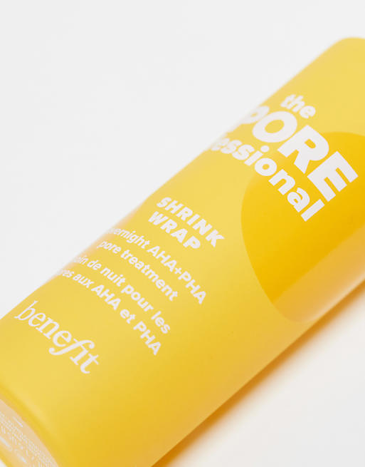 Benefit POREfessional Shrink Wrap Overnight AHA+PHA Treatment