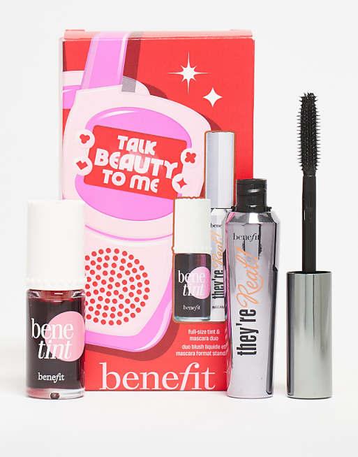 benefit Talk Beauty to Me Mascara and Cheek & Lip Tint Gift Set - 41% Saving