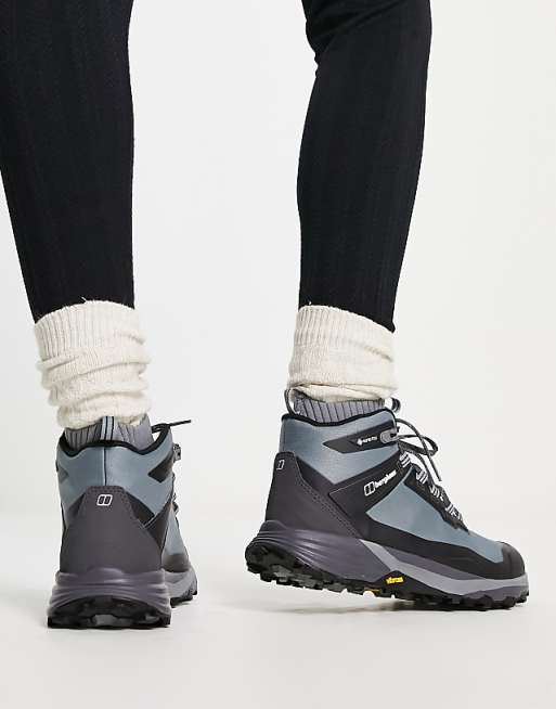 Berghaus VC22 GORE-TEX Waterproof Trail Hiking Boots In Black And Grey