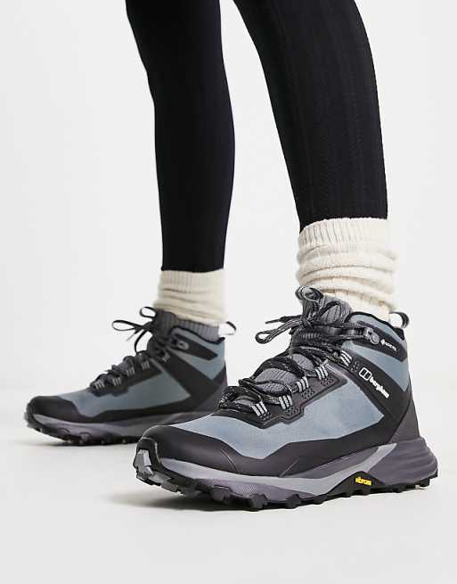 Berghaus VC22 GORE-TEX Waterproof Trail Hiking Boots In Black And Grey
