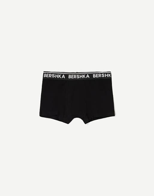 Bershka 3 Pack Of Boxers In White