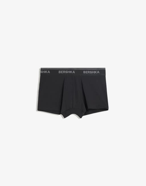 Bershka Pack Of 3 Boxers In Grey