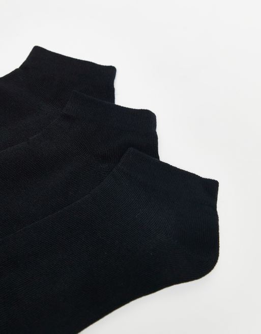 Brave Soul 5 Pack Trainer Socks In Black