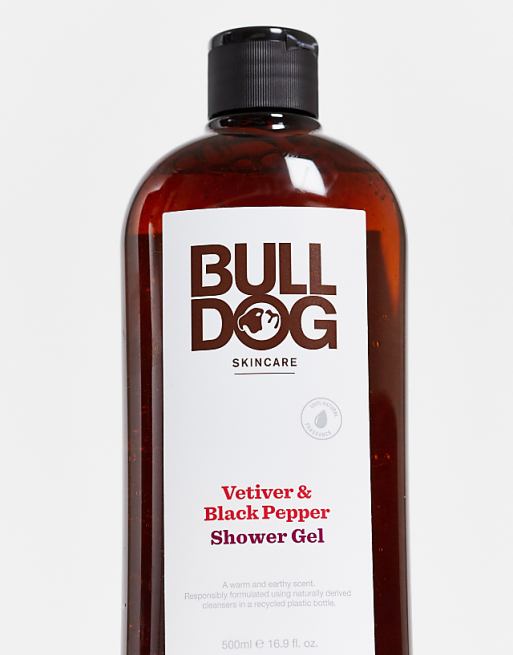 Bulldog Black Pepper & Vetiver Shower Gel 500ml