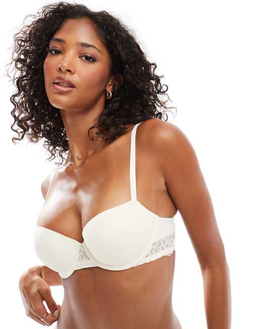 Calvin Klein Balconette Bra - CK Attraction In Ivory