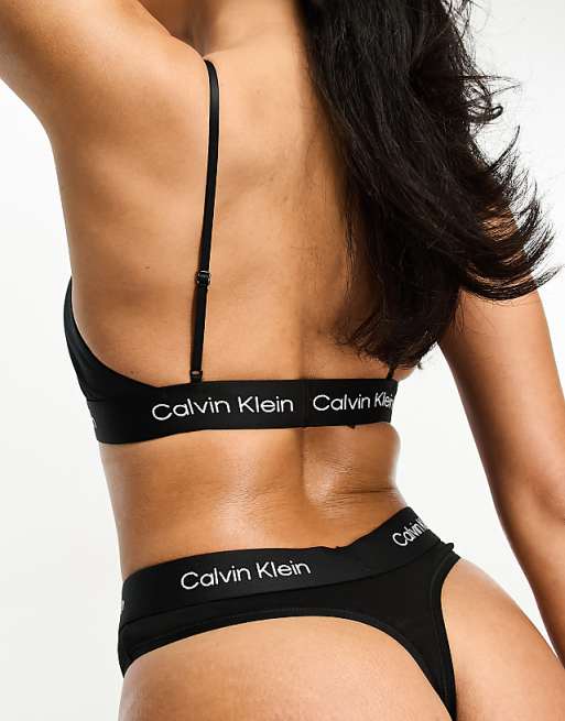 Calvin Klein CK 96 Thong In Black