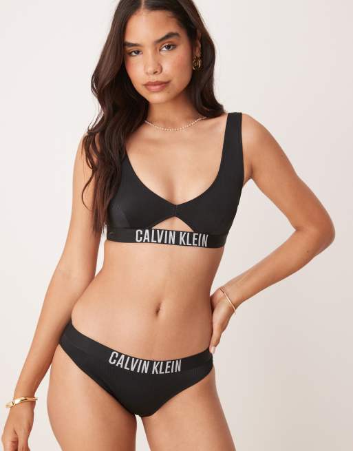 Calvin Klein Intense Power Bikini In Black