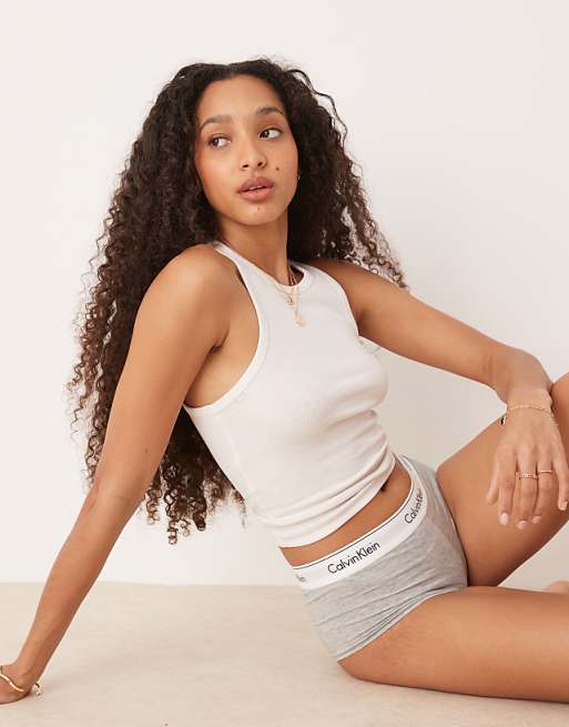 Calvin Klein Modern Cotton shorty brief in grey