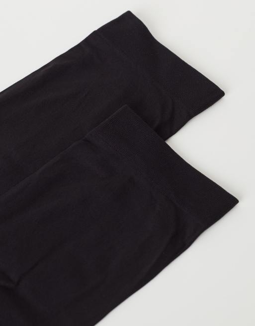 Calzedonia 50 Denier Soft Touch Socks In Black