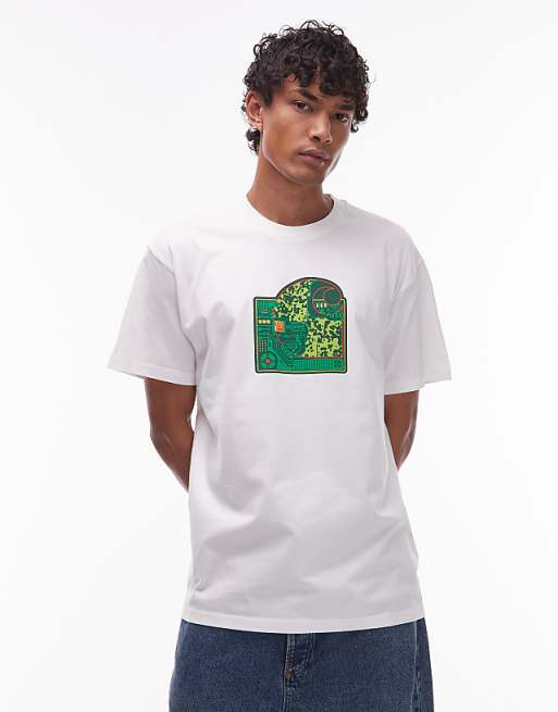 Carhartt WIP chip loose fit t-shirt in white