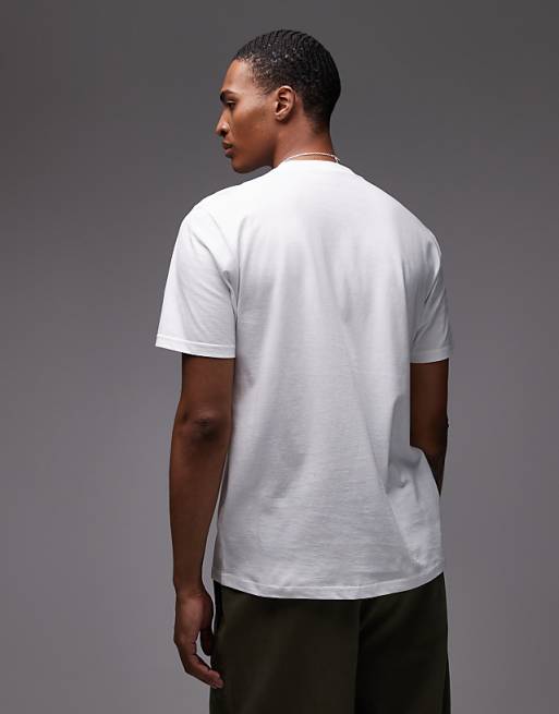 Carhartt WIP Solar Chrome Logo T-shirt In White