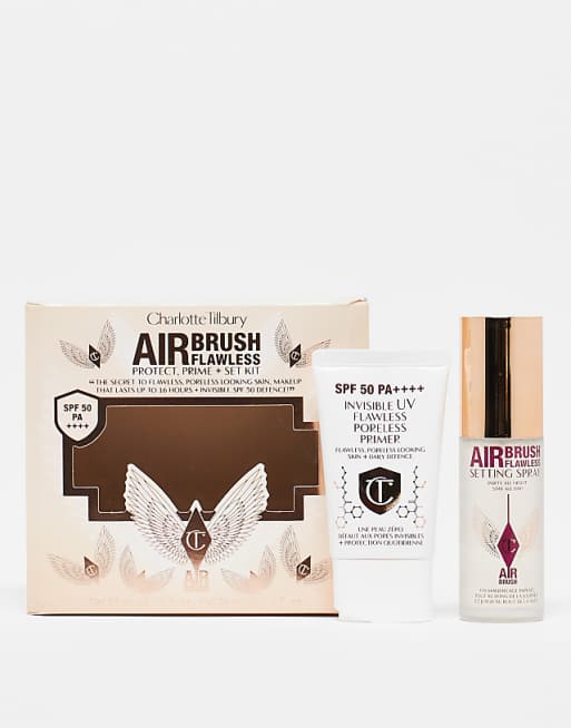 Charlotte Tilbury Airbrush Flawless Protect Prime + Set Kit - 20% Saving