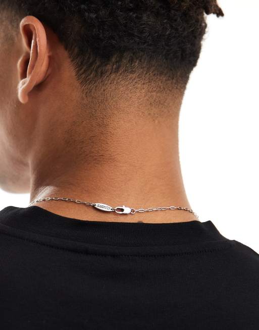 Classics 77 Fish Bone Chain Necklace In Silver