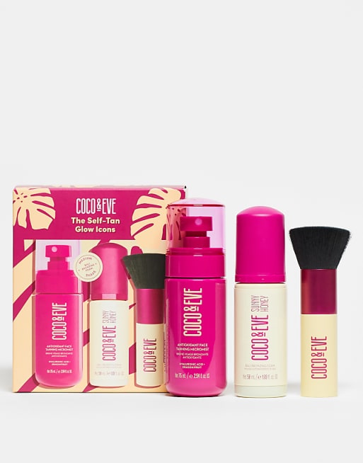 Coco & Eve The Self-Tan Glow Icons - Worth £61
