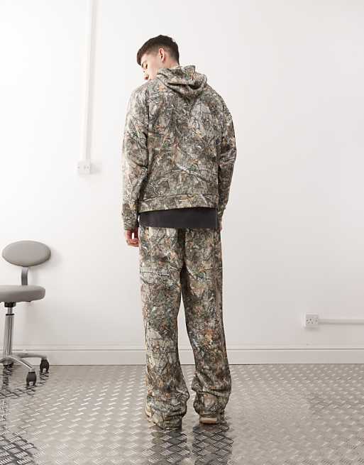COLLUSION Tree Camo Baggy Jogger Co-ord