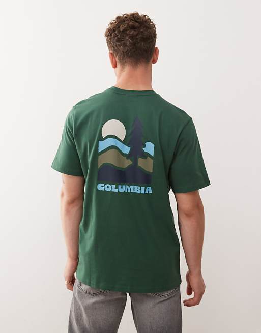 Columbia Explorers Canyon Back t-shirt in green