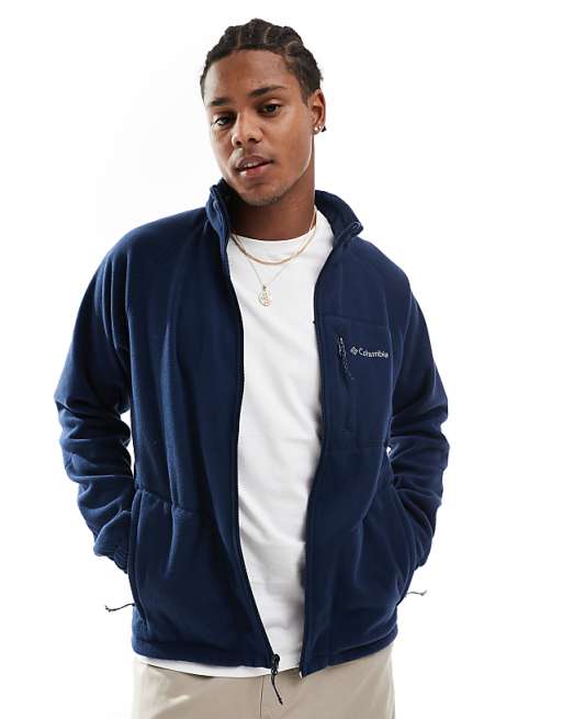 Columbia Fast Trek II full zip fleece in blue