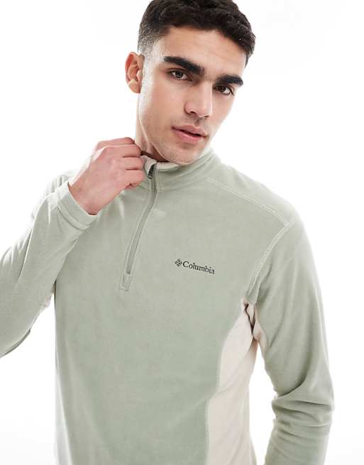 Columbia Klamath Range II Half Zip Fleece In Green