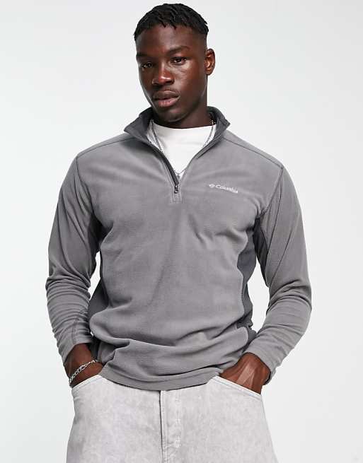 Columbia Klamath Range II Half Zip Fleece In Grey