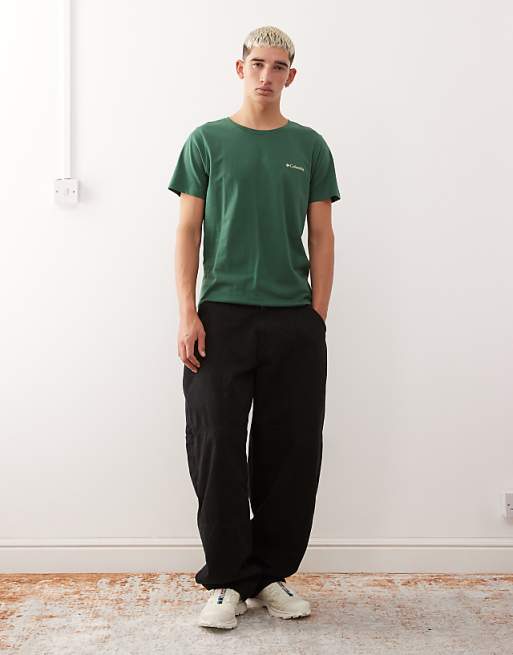 Columbia Rapid Ridge Back Graphic T-shirt In Green