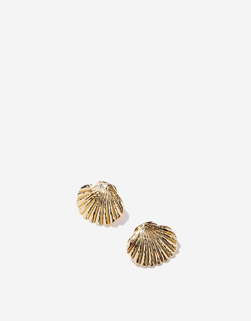 Cotton On Mid charm earring in gold