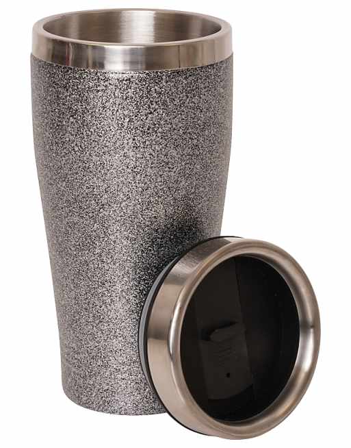Dare 2b metal glitter mug in black