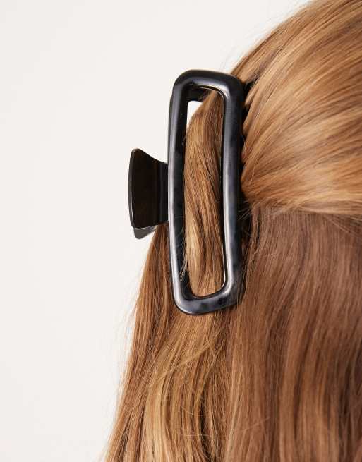 DesignB London Hair Claw Clip In Black