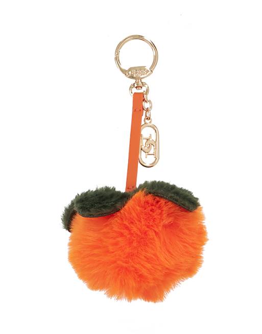 Dune London Juicie keyring in orange