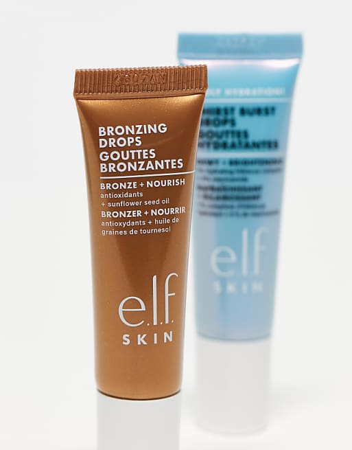 E.l.f. Skin Hottest Drops Duo - Brightening And Bronzing Serums