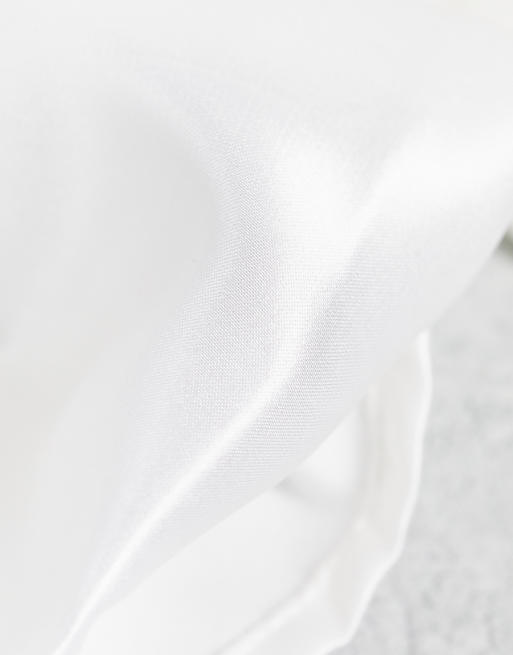 Easilocks Classic Satin Pillow Cases 2 Pack - White