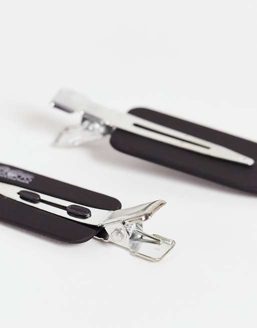 Easilocks Smooth Styling Clips 4 Pack - Black