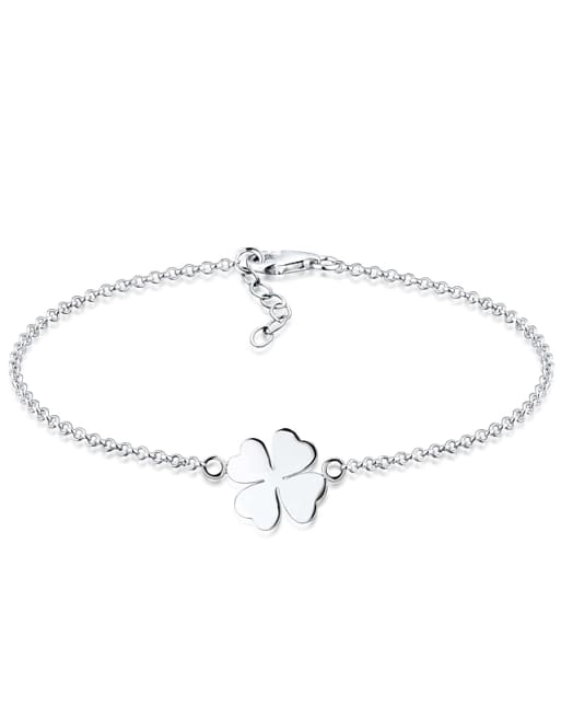 Elli Bracelet shamrock symbol in 925 sterling silver