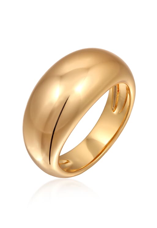 Elli chunky look ring in gold