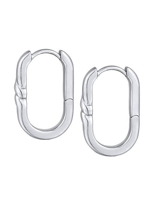 Elli Earrings Gold Coloured In Silver
