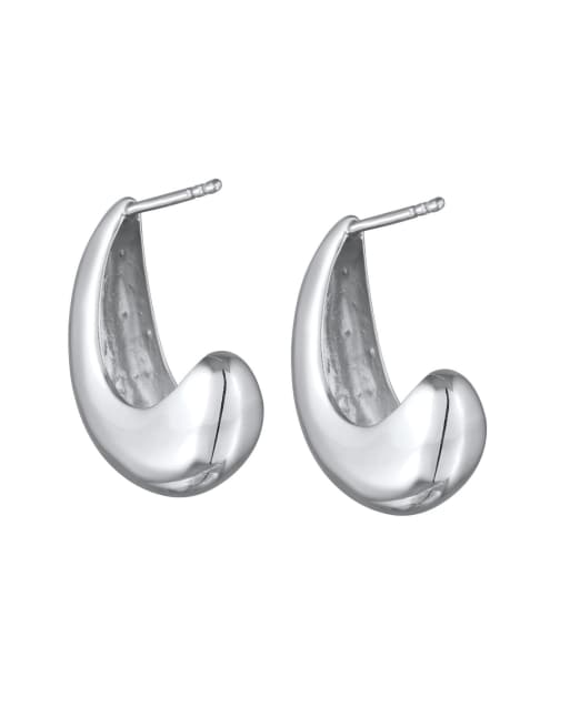 Elli Earrings In 925 Sterling Silver In Silver