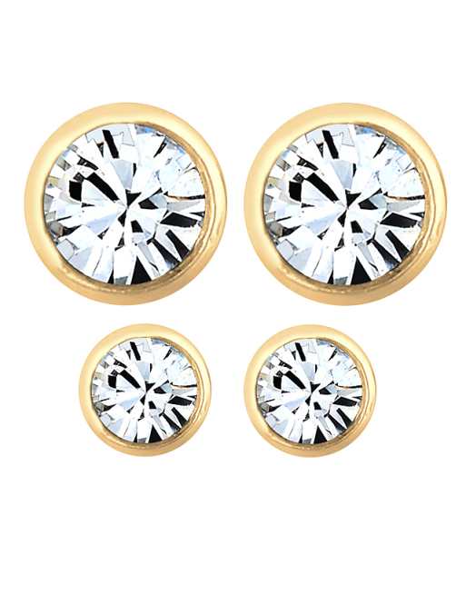 Elli Earrings stud earrings set of 2 in 925 sterling silver