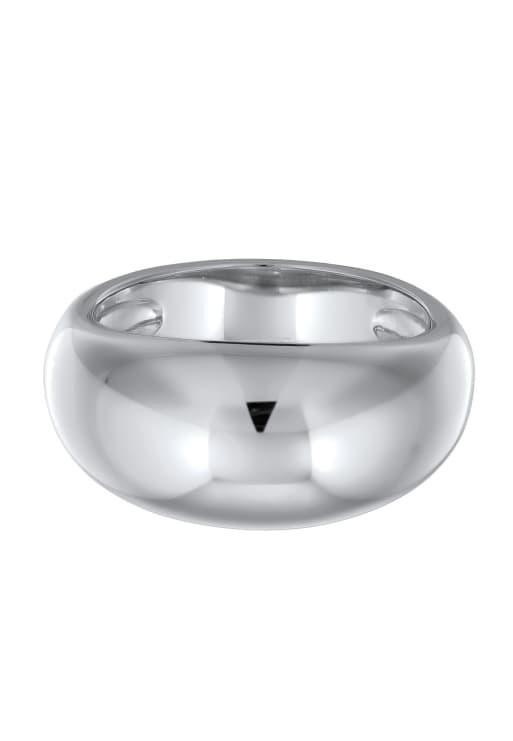 Elli Ring Chunky Look Silberfarben Für Damen In Silver