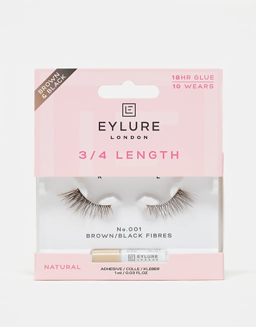 Eylure 3/4 Length No.001 - Brown/Black