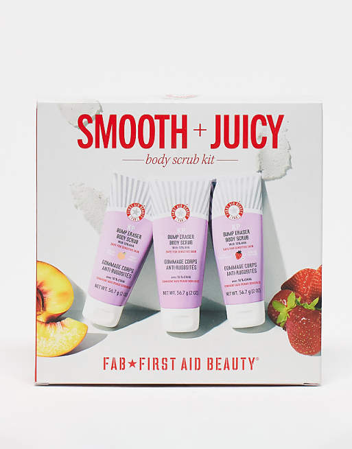 First Aid Beauty KP Bump Eraser Smooth & Juicy Scrub Kit