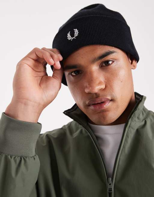 Fred Perry Beanie In Black