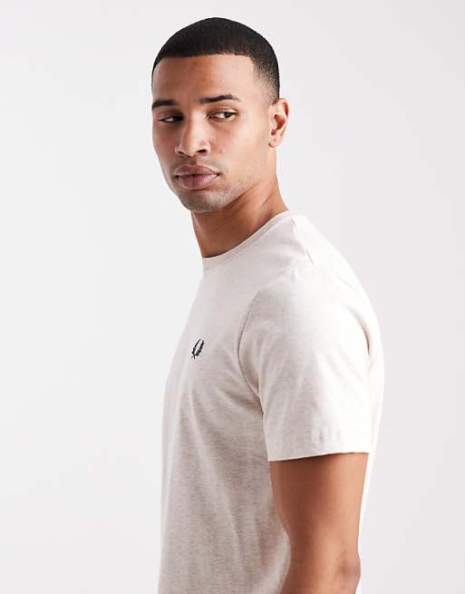 Fred Perry T-shirt In Cream