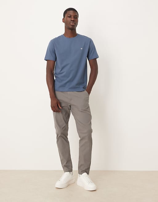 GANT Archive Shield Logo T-shirt In Blue