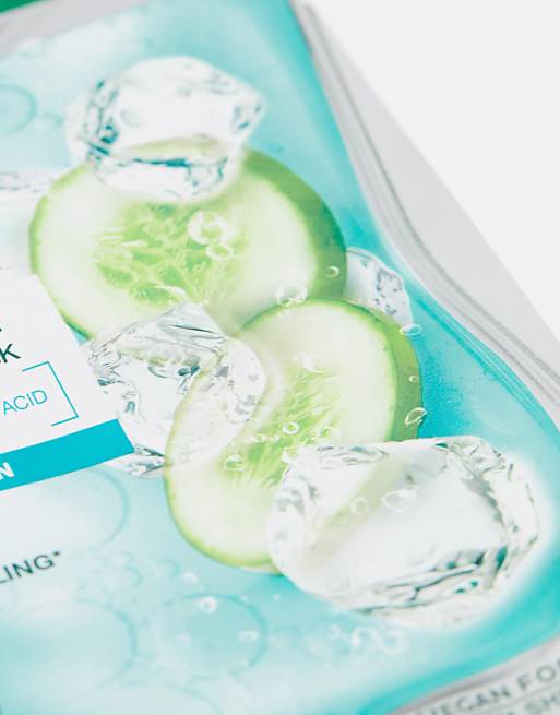 Garnier Anti-Fatigue Hyaluronic Acid & Icy Cucumber Cryo Jelly Face Mask