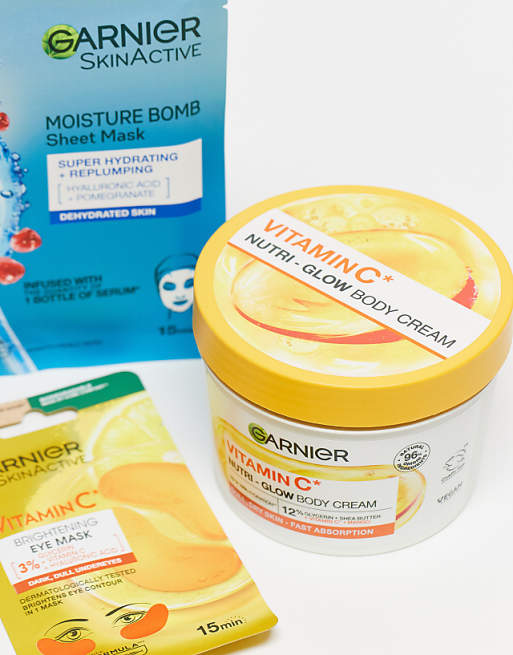 Garnier Ulitmate Face And Body Trio Giftset