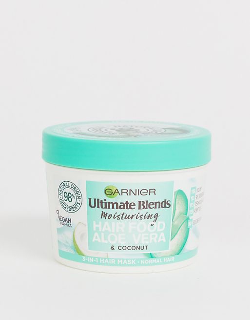 Garnier Ultimate Blends Hair Food Aloe Vera 3-in-1 Normal Hair Mask Treatment 400ml