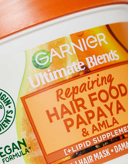 Garnier Ultimate Blends Hair Food Papaya 3-in-1 Damaged Hair Mask Treatment 400ml
