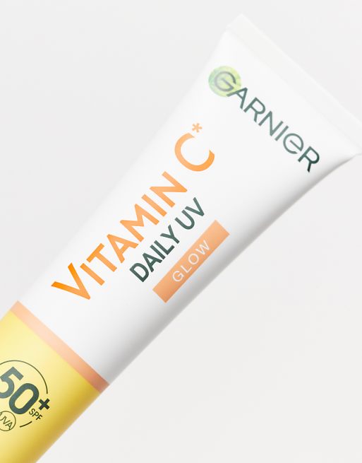 Garnier Vitamin C Brightening Routine SPF50+
