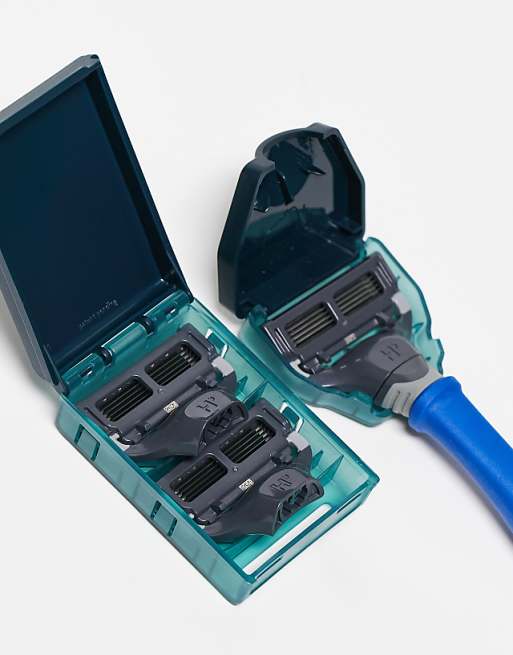 Harry's Navy Blue Truman Shave Set With Shave Gel